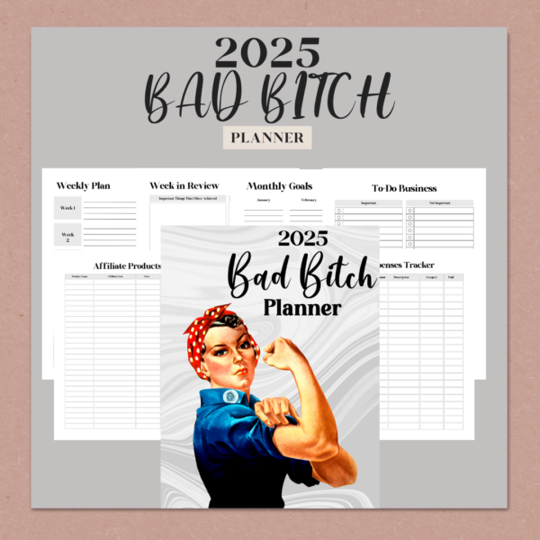 2025 Bad B*tch Planner - Image 2