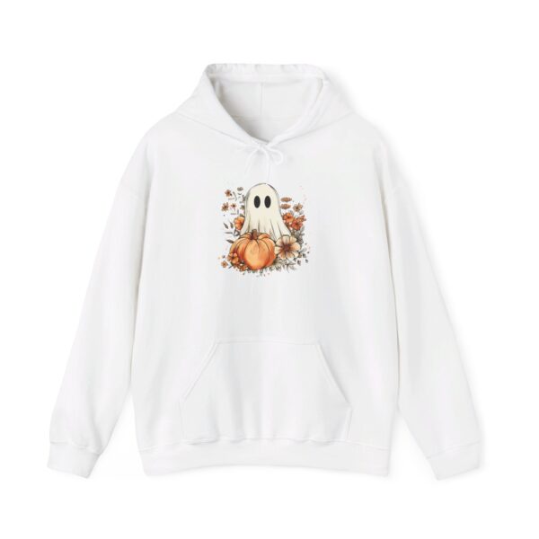 Adorable Ghost w Pumpkin Hoodie - Image 14