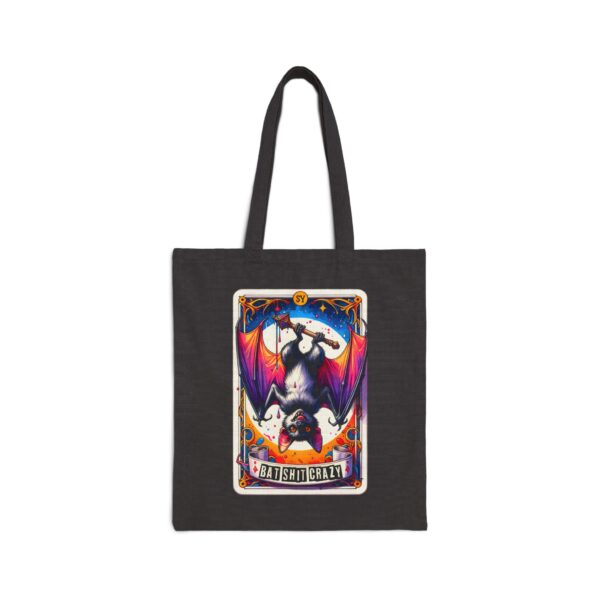 Bat Sh*t Crazy Canvas Tote - Image 2