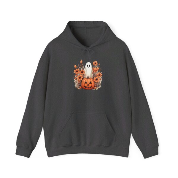 Cute Ghost w Jack O'Lantern Hoodie - Image 6