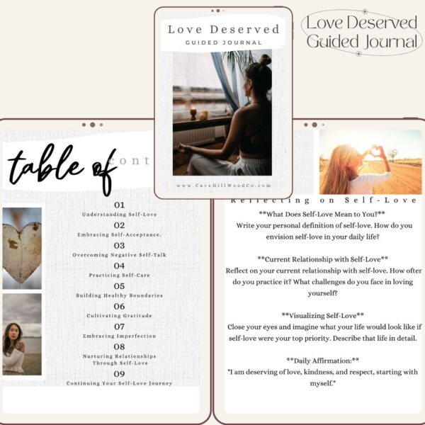 Love Deserved Guided Journal - Image 2