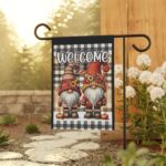 Autumn Gnome Welcome Garden Flag