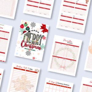 Ultimate Printable Christmas Planner | 32-Page Holiday Organizer