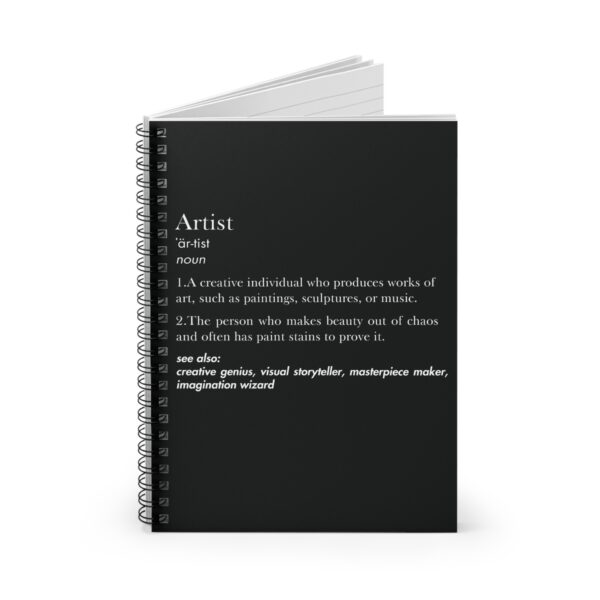 Artist Definition Notebook – Creative & Funny Gift for Artists - Image 3