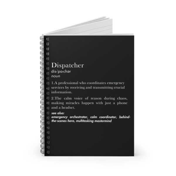 Dispatcher Definition Notebook – Funny & Thoughtful Gift for Dispatchers - Image 3