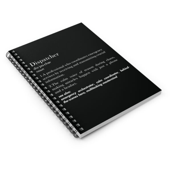 Dispatcher Definition Notebook – Funny & Thoughtful Gift for Dispatchers - Image 4