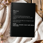 Doctor Definition Notebook – Funny & Practical Gift for Doctors and Medical Professionals