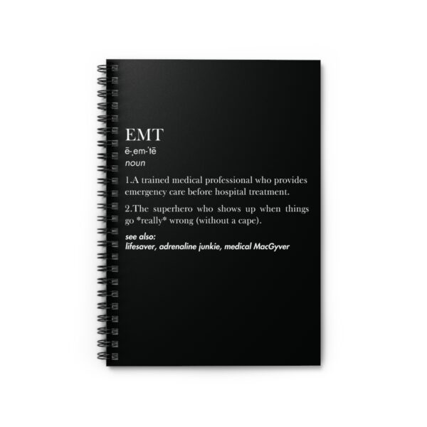 EMT Definition Notebook – Fun & Functional Gift for EMTs and First Responders - Image 2