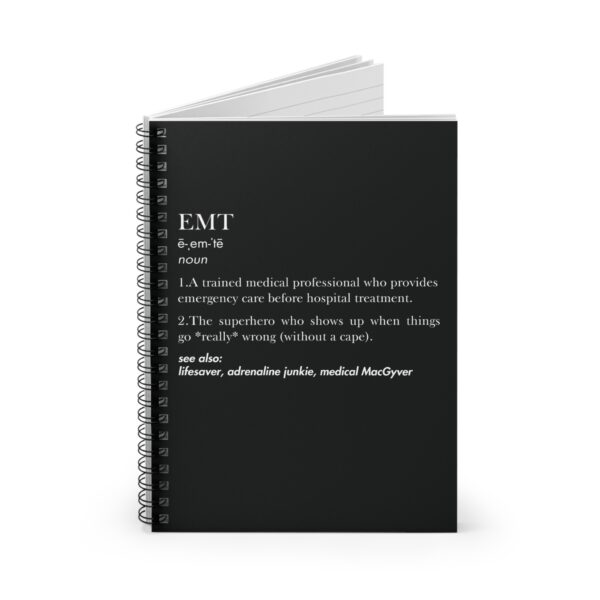 EMT Definition Notebook – Fun & Functional Gift for EMTs and First Responders - Image 3