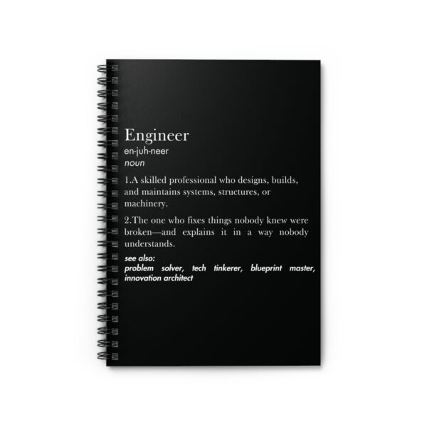 Engineer Definition Notebook – Clever & Practical Gift for Engineers - Image 2