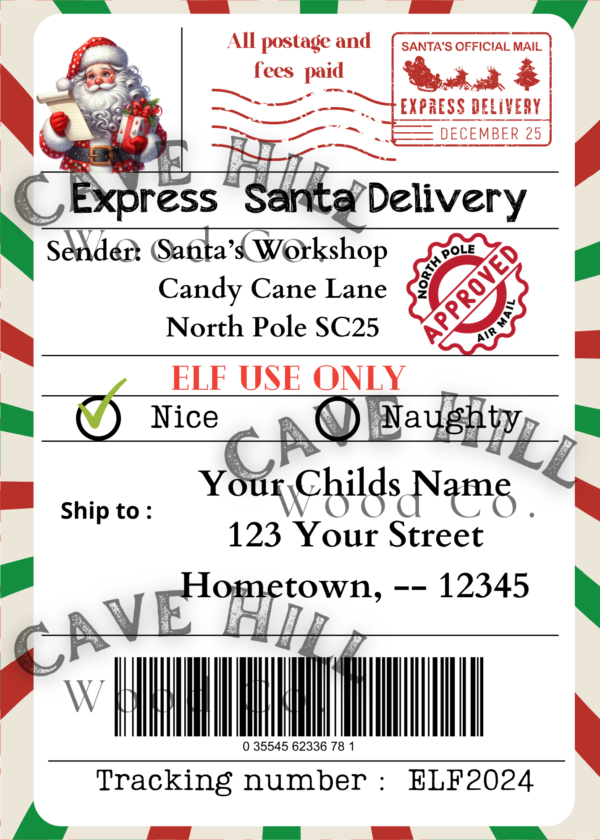 Santa’s Magical Christmas Bundle – Customizable Letter from Santa, Nice List Certificate, Reindeer Food Tags, Activity Book, and Santa’s Magic Key - Image 2