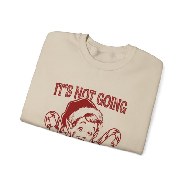 "It's Not Going to Lick Itself" Funny Elf Christmas Sweatshirt - Image 14