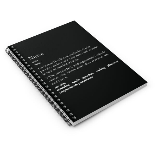 Nurse Definition Notebook – Funny & Thoughtful Gift for Nurses - Image 4