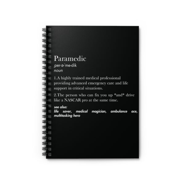 Paramedic Definition Notebook – Fun & Practical Gift for Paramedics - Image 2