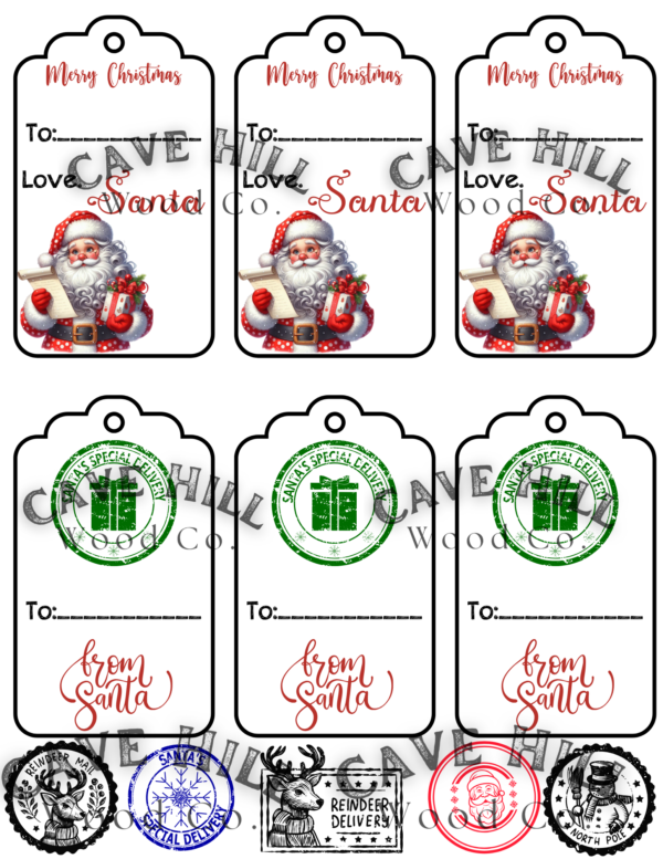 Santa’s Magical Christmas Bundle – Customizable Letter from Santa, Nice List Certificate, Reindeer Food Tags, Activity Book, and Santa’s Magic Key - Image 7