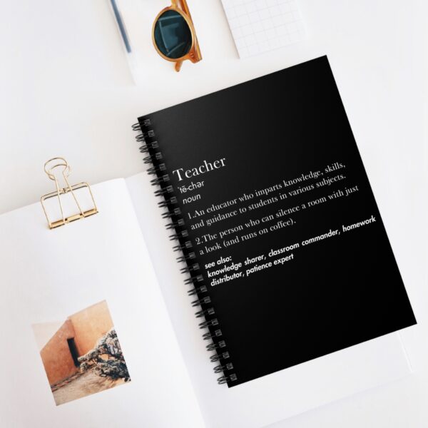 Teacher Definition Notebook – Funny & Practical Gift for Teachers - Image 4