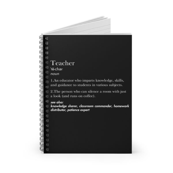 Teacher Definition Notebook – Funny & Practical Gift for Teachers - Image 5