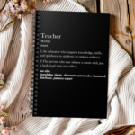 Teacher Definition Notebook – Funny & Practical Gift for Teachers