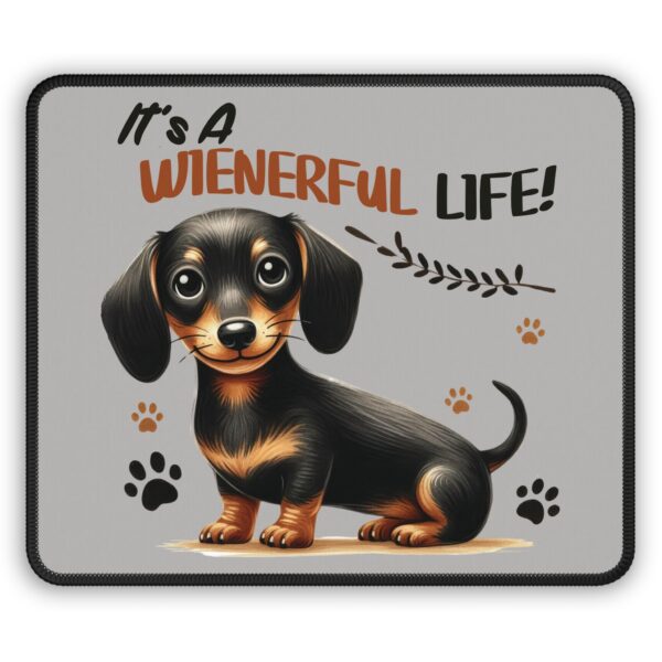 It’s a Wienerful Life Dachshund Mouse Pad – Cute and Funny Desk Accessory for Dachshund Lovers - Image 2