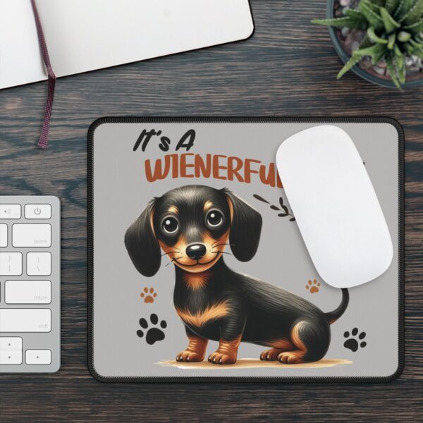 It’s a Wienerful Life Dachshund Mouse Pad – Cute and Funny Desk Accessory for Dachshund Lovers - Image 4